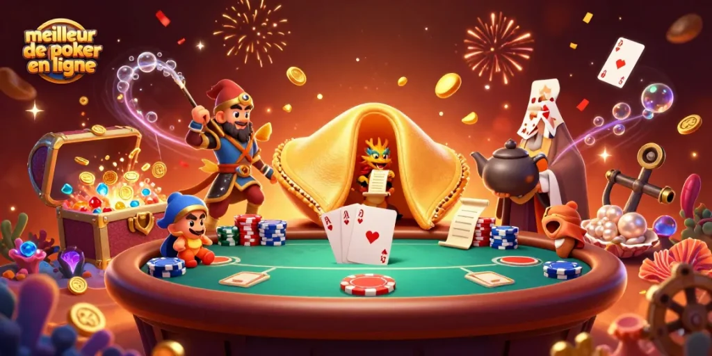 Jouer sur le meilleur site de poker en ligne avec des gains impressionnants et des stratégies gagnantes.