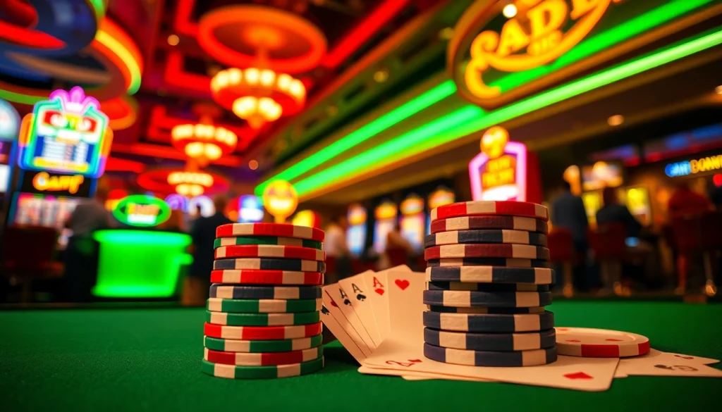 Découvrez les meilleurs casino bonus et les jetons de jeu captivants dans un cadre de casino.