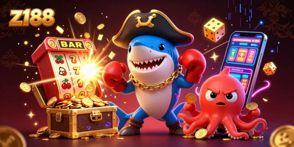 Engage with thrilling z188 gaming adventures featuring vibrant characters and explosive wins!