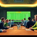 Pari sportif rugby: placement de paris sur un écran de casino interactif captivant.