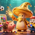 Experience real casinos for real money with a wizard, treasure, and slots in a vibrant 3D scene.