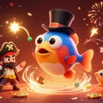 ZBET showcases an exhilarating casino adventure with an anglerfish, shrimp, and sea snail surrounded by vibrant gambling elements.