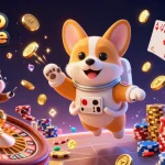 Jouez au casino en ligne avec des machines à sous et des croupiers dans un univers 3D dynamique.