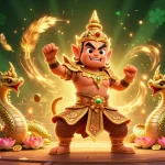 Roulette et jeux de table animés sur un casino en ligne, ambiance magnifiée par des éléments d'or et de feu.