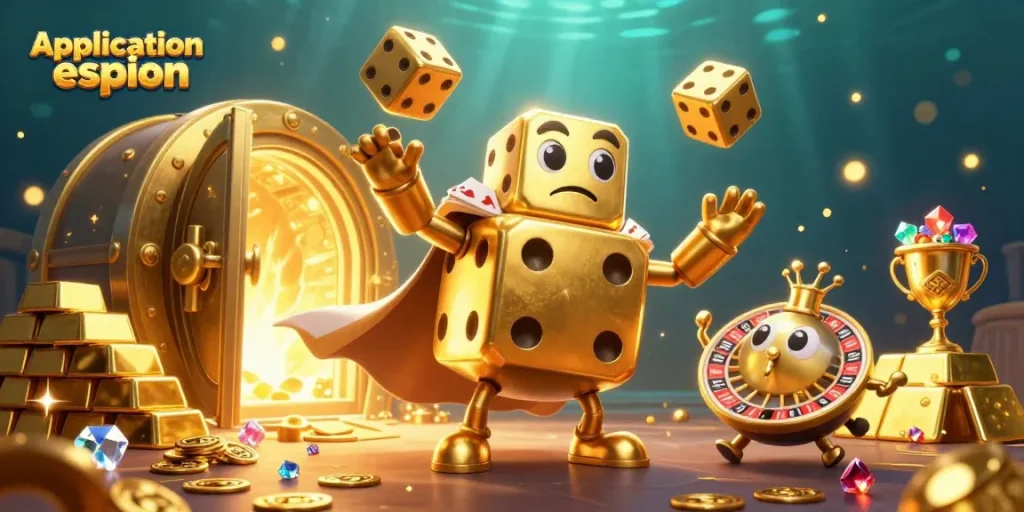 Jouez à application espion en découvrant des logiciels cachés avec des éléments de casino captivants.
