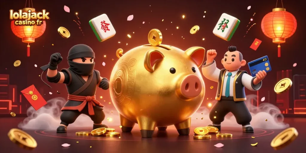 Celebrate wins at lolajack casino fr with unique game characters and vibrant elements.