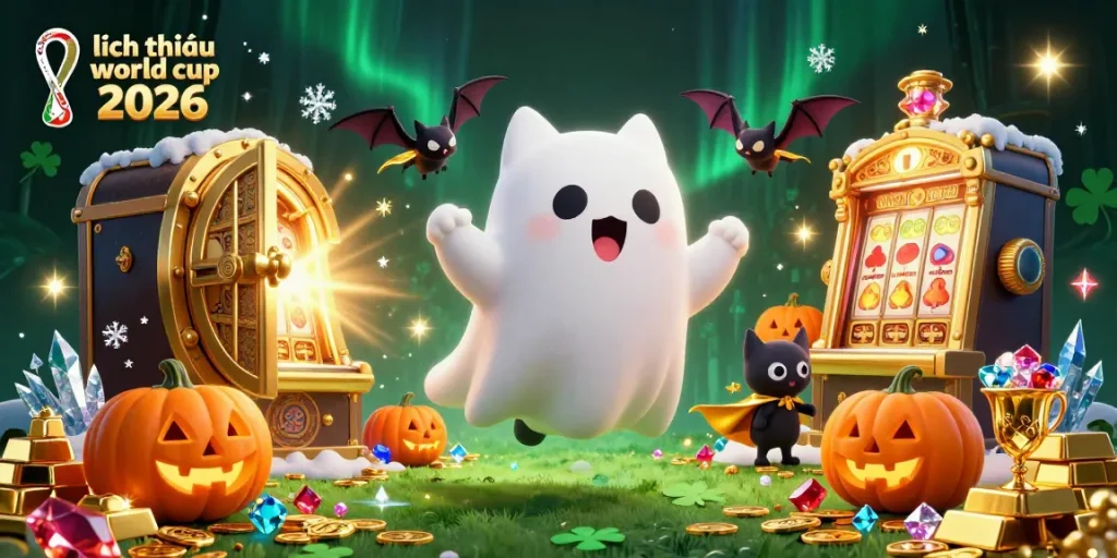 Engage with exciting lịch thi đấu world cup 2026 through an animated ghost cat casino experience.