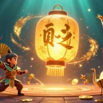 Explorez un casino crypto captivant avec une ambiance magique et des symboles de chance.