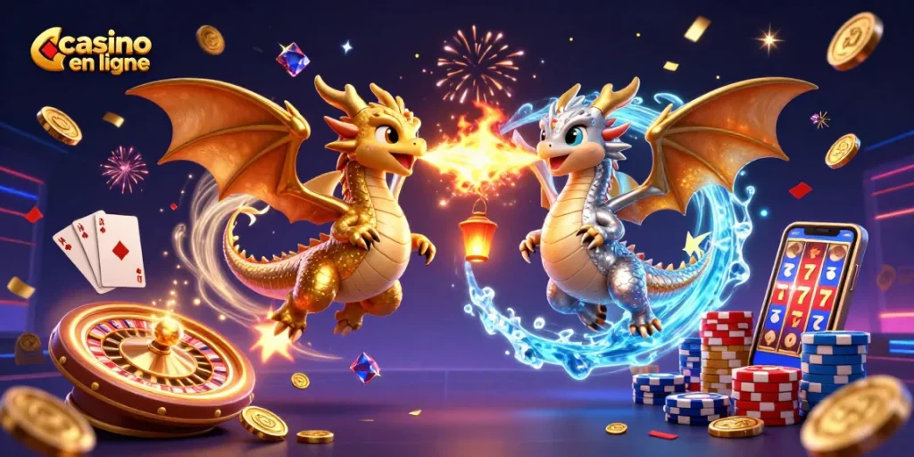 Gagnez avec le casino en ligne en découvrant des dragons fantastiques et la magie des jeux