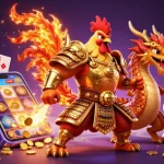 Profitez des jeux de casino en ligne argent réel avec une illustration colorée de personnages dynamiques.