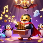 Profitez d'une expérience de casino en ligne retrait immédiat avec une illustration dynamique de personnages de jeu.